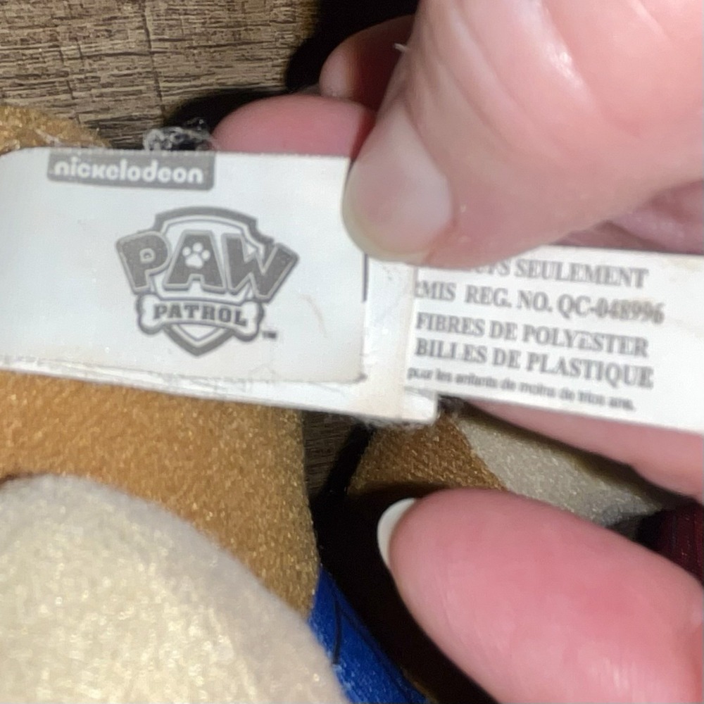 Lot Of 3 Plush Paw Patrol Marshall Chase Rubble Stuffed Animal 8-10" - Picture 15 of 16